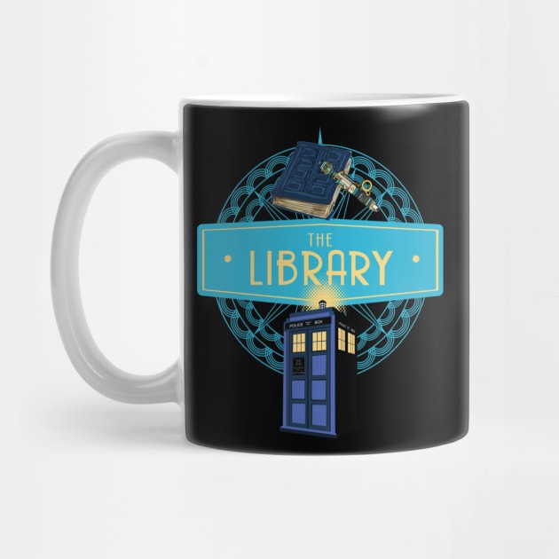 SILENCE IN THE LIBRARY by KARMADESIGNER T-SHIRT SHOP